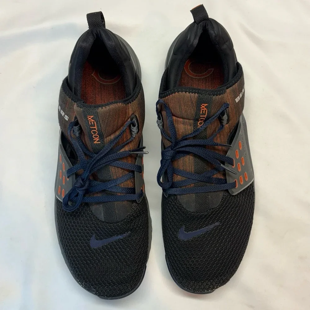 Nike Free Metcon 2 Chicago Bears Shoes Men's US 12 AQ8306 Gym Training Running